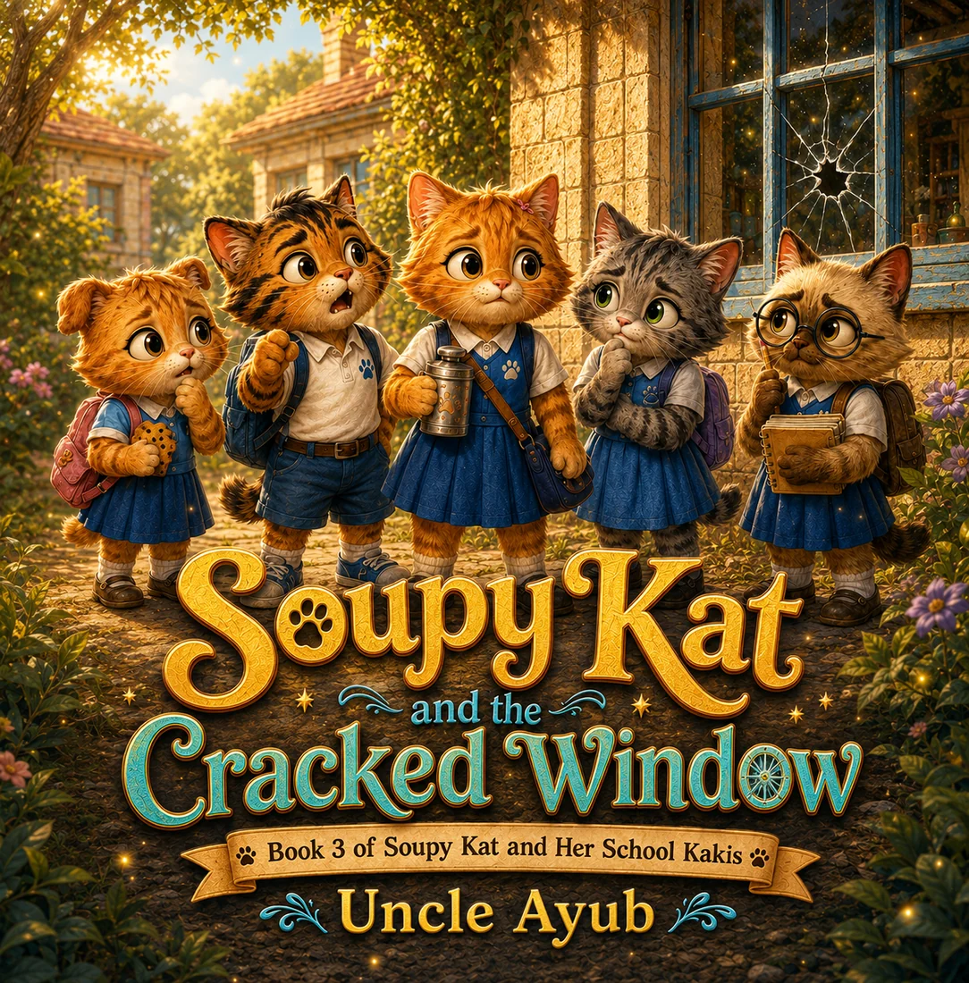 Cover of Soupy Kat and the Cracked Window